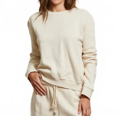 Perfectwhitetee Scarlett Sweatshirt In Sugar In Neutral