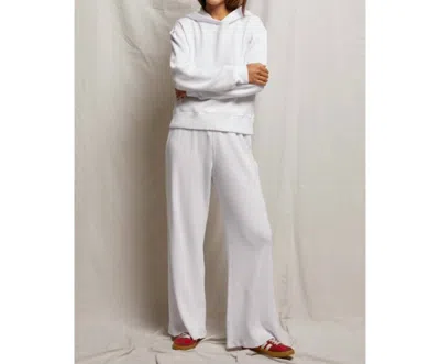 Perfectwhitetee Shane Waffle Pant In White