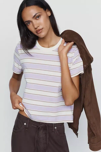 Perfectwhitetee Short-sleeve Tee In Purple