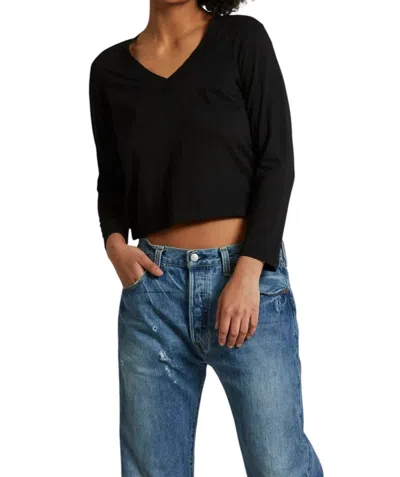 Perfectwhitetee Sinatra Top In True Black