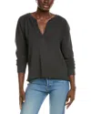 Perfectwhitetee Slub French Terry Pullover In Gray