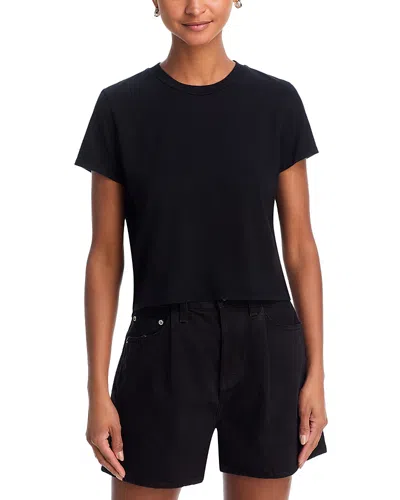 Perfectwhitetee Springsteen Baby Tee In Black