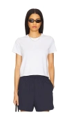 Perfectwhitetee Springsteen Baby Tee In White