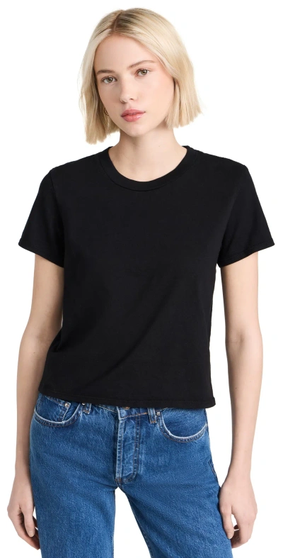 Perfectwhitetee Supima Cotton Baby Tee True Black