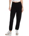 Perfectwhitetee Stevie Fleece Easy Sweatpants In Black