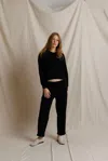 Perfectwhitetee Sutton In True Black