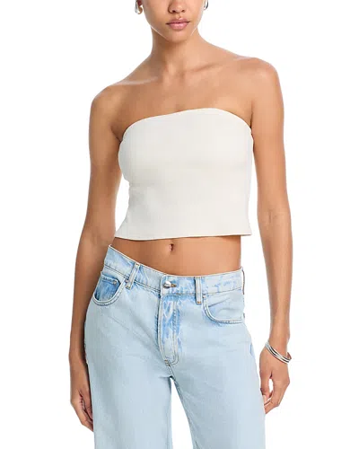 Perfectwhitetee Talula Blondie Tube Top In White