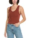 Perfectwhitetee Tank In Brown