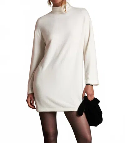 Perfectwhitetee The Anette Mini Dress In Sugar In Neutral