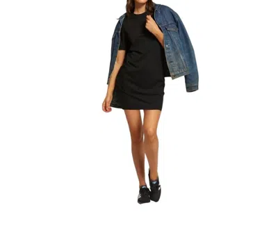 Perfectwhitetee Tiegan Mini Dress In Black