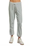 Perfectwhitetee Johnny French Terry Jogger 2 In Fresh Mint In Gray