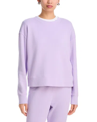 Perfectwhitetee Tyler Crewneck Sweatshirt In Purple