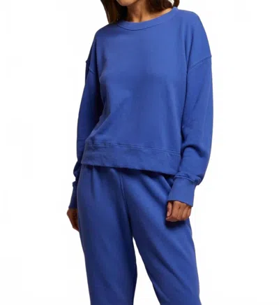 PERFECTWHITETEE TYLER SWEATSHIRT IN VIOLET BLUE