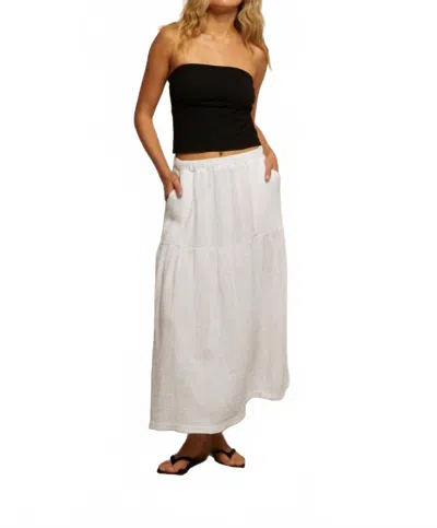 Perfectwhitetee Vera Tube Top In True Black