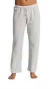 Perfectwhitetee Collins Fleece Sweatpants In White In White