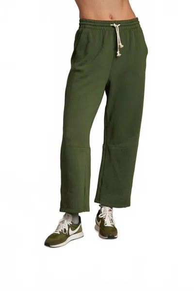 Perfectwhitetee Fallon Straight Leg Sweatpants In Fern Green