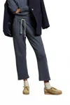 Perfectwhitetee Jamaica Cropped Leg Sweatpant In Night In Multi