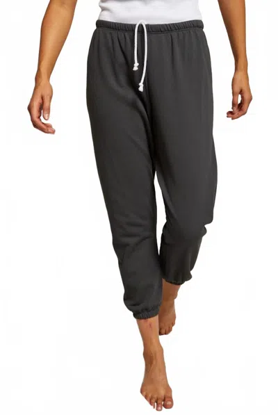 Perfectwhitetee Women's Johnny French Terry Easy Sweatpants In Vintage Black
