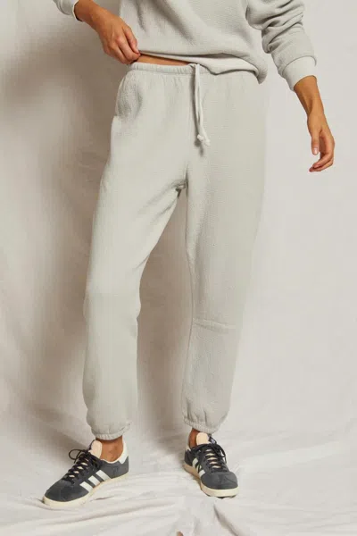 Perfectwhitetee Women's Jones Quilted Sweatpants In Grey