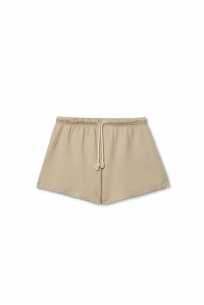 Perfectwhitetee Women's Layla Shorts In Driftwood In Brown