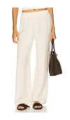 Perfectwhitetee Woven Linen Pant
