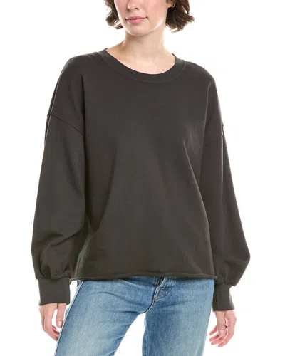 Perfectwhitetee Zayne French Terry Pullover In Black