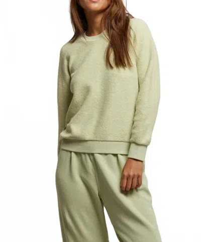 Perfectwhitetee Ziggy Crewneck Sweatshirt In Pistachio