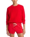 Perfectwhitetee Ziggy Inside Out Fleece Long Sleeve Shrunken Crewneck Sweatshirt
