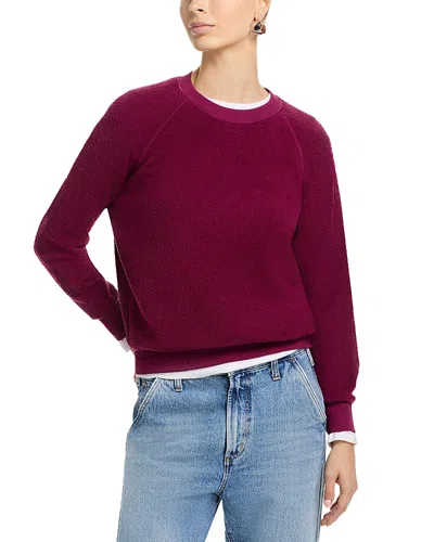 Perfectwhitetee Ziggy Sweatshirt In Burgundy