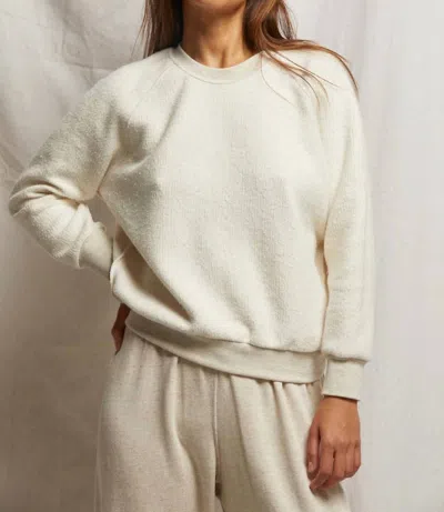 Perfectwhitetee Ziggy Sweatshirt In Oatmeal