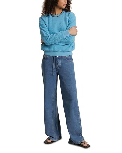 Perfectwhitetee Ziggy Sweatshirt In Blue