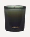 Perfumer H Dandelion Handblown Refillable Scented Candle 325g In Green