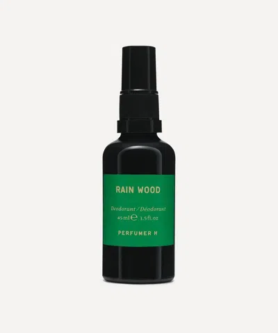 Perfumer H Rain Wood Deodrant 45ml In Transparent