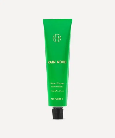 Perfumer H Rain Wood Hand Cream 75ml In Transparent