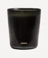 Perfumer H Smoke Handblown Refillable Scented Candle 325g In Black