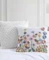 Peri Home 3d Petals Decorative Pillow, 18" X 18" In Multi