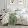 PERI HOME BLOCK PRINT GAUZE COMFORTER SET, FULL QUEEN