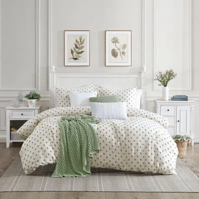Peri Home Block Print Gauze Duvet Set Multi