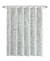 Peri Home Blueberry Chenille Shower Curtain, 72" X 72" In Blue