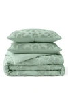 Peri Home Chenille Laurel Duvet Cover & Shams Set In Sage
