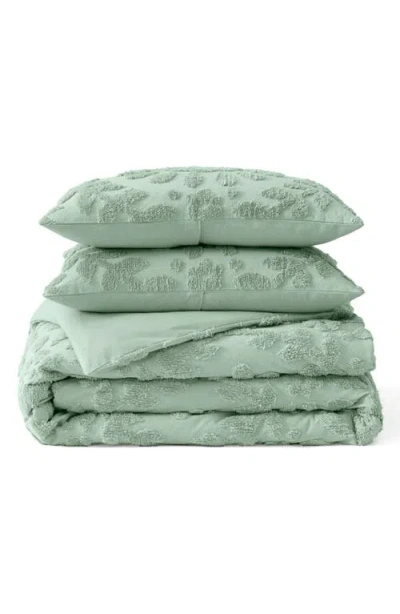 PERI HOME PERI HOME CHENILLE LAUREL DUVET COVER & SHAMS SET