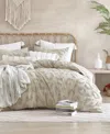 Peri Home Chenille Leopard 3-pc. Duvet Cover Set, Full/queen In Gray