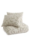 PERI HOME CHENILLE LEOPARD COMFORTER & SHAM SET