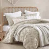 Peri Home Chenille Leopard Comforter Set, King In Linen