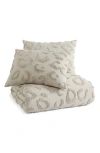 Peri Home Chenille Leopard Duvet Cover & Sham Set In Neutral