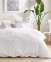 Peri Home Chenille Medallion 3-pc. Comforter Set, King In White