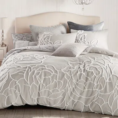 PERI HOME CHENILLE ROSE COMFORTER SET, FULL/QUEEN