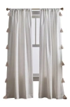 Peri Home Chunky Tassel Set Of 2 Window Panels In White