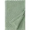 Peri Home Crochet Knit Cotton Throw Blanket In Sage