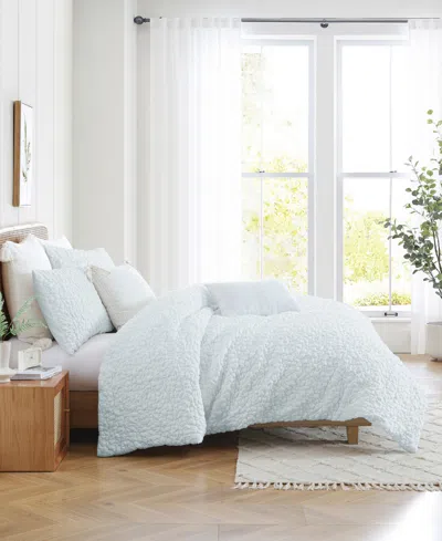 PERI HOME FLORAL BUBBLE 3-PC. COMFORTER SET, FULL/QUEEN